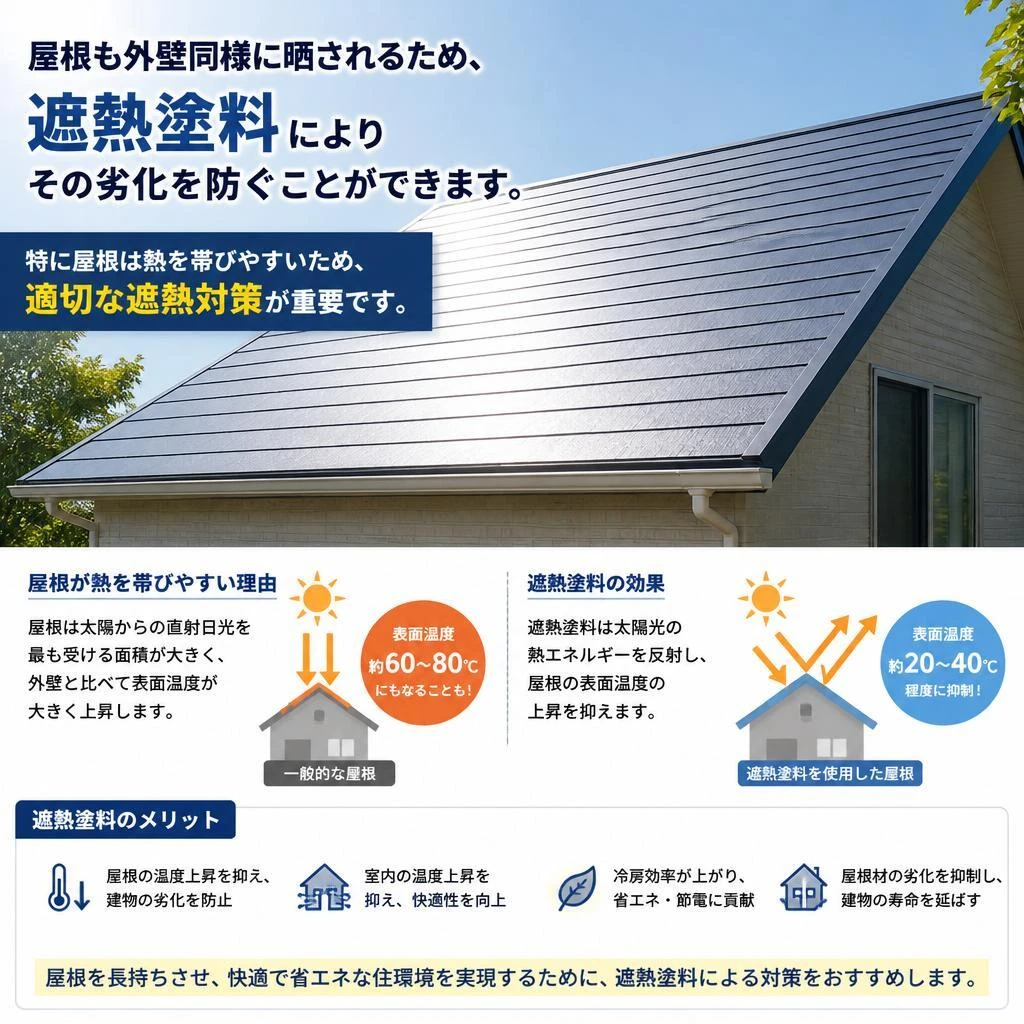 屋根工事における利点